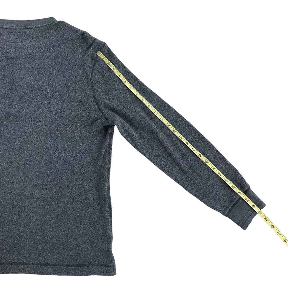 Roots Men’s Killarney Pepper Henley Shirt Grey Black Long Sleeve Top Siz… - Picture 16 of 16